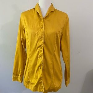 80s Saffron Esprit Collection Brushed Cotton Blouse